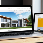 건축자재 B2C 마케팅 사례 - Digital Construction Showcase**
"A bright and modern website interface featuring various constructi...