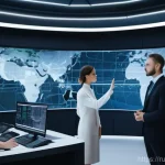 건축자재 마케팅 전략 수립 워크샵 - **Prompt:** "A diverse group of modern architects, engineers, and construction managers, both male a...